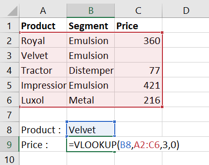 excel vlookup blank cell output is 0